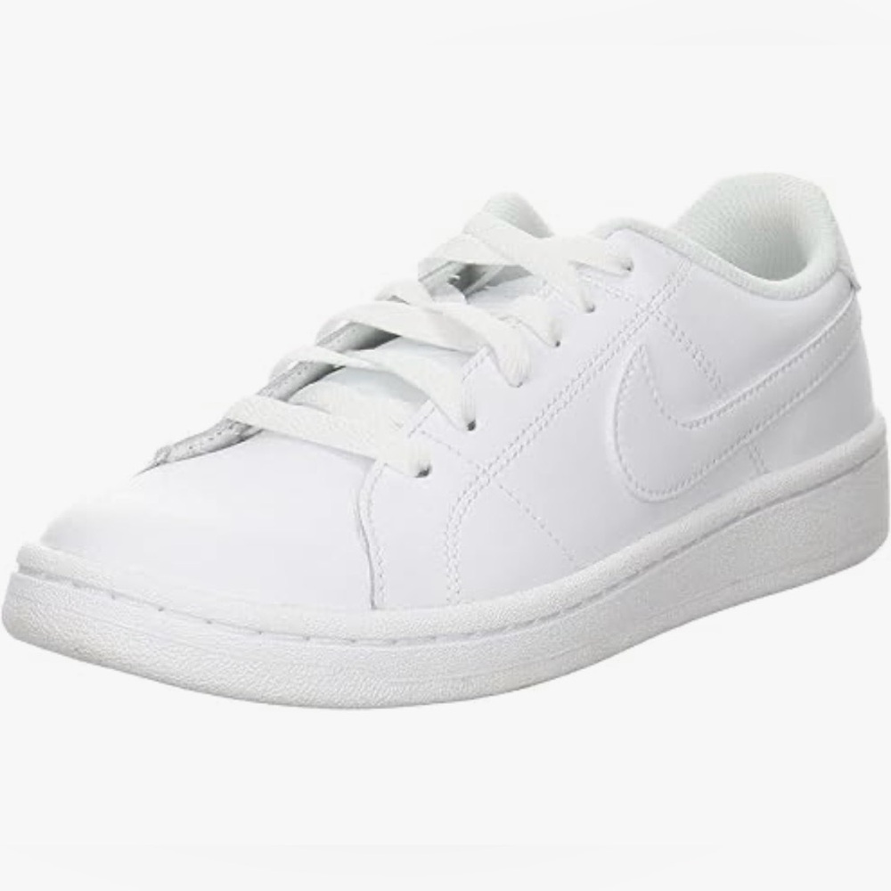 Nike All-White Leather Court Royale 2